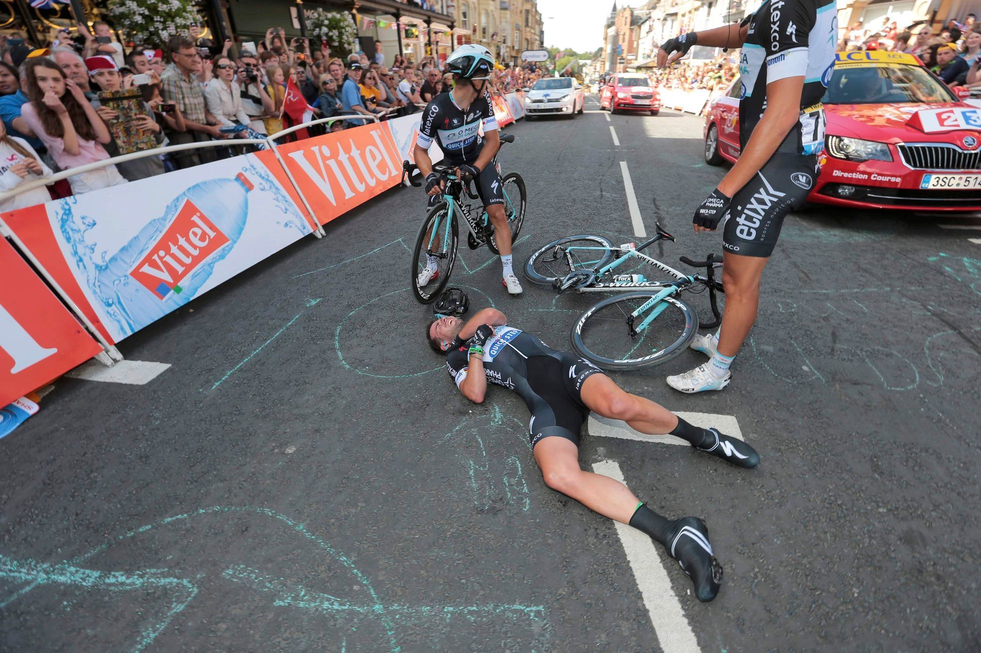 Tour de France, 1. etapa: zraněný Mark Cavendish
