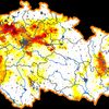 Intersucho mapa intenzity sucha 23. týden