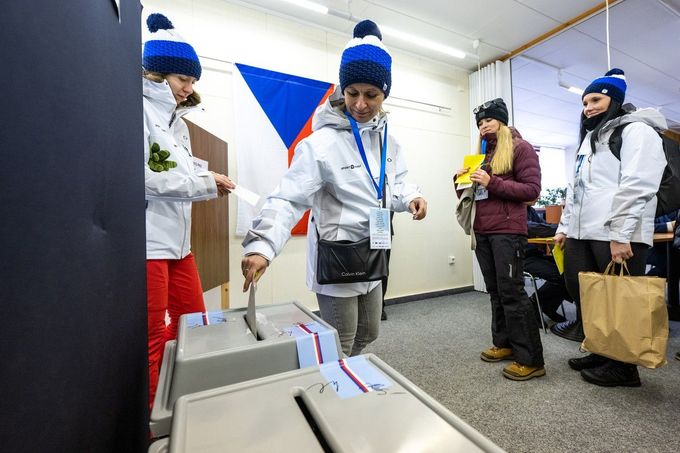 Druhé kolo prezidentských voleb ve Špindlerově Mlýně