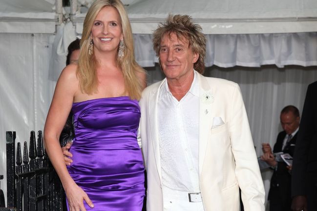 Rod Stewart a Penny Lancasterová