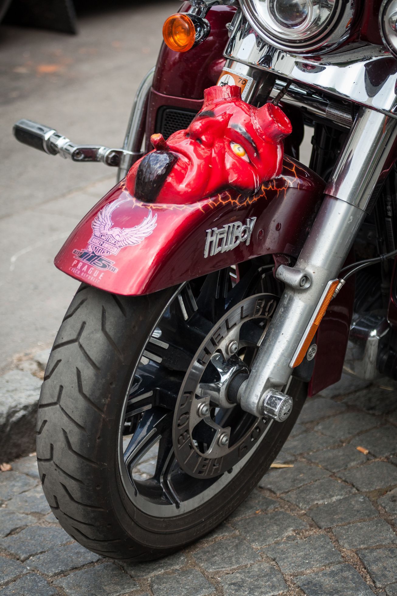 Oslava 115. výročí Harley-Davidson v Praze