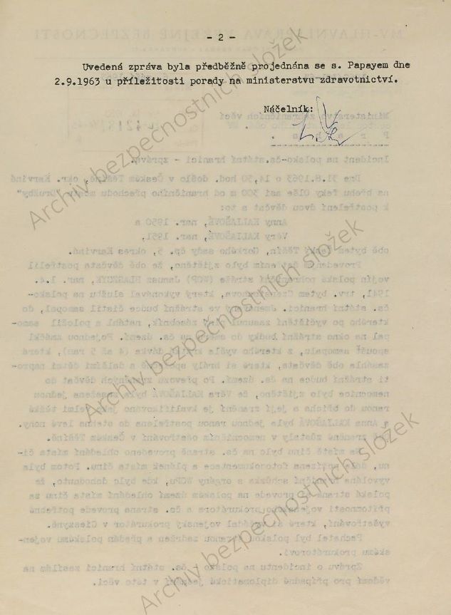Český Těšín, incident na československo-polské hranici, 1963