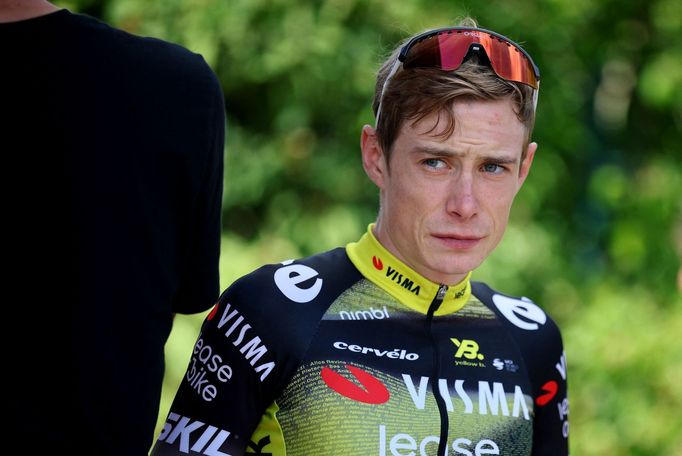 Jonas Vingegaard před startem Tour de France 2025
