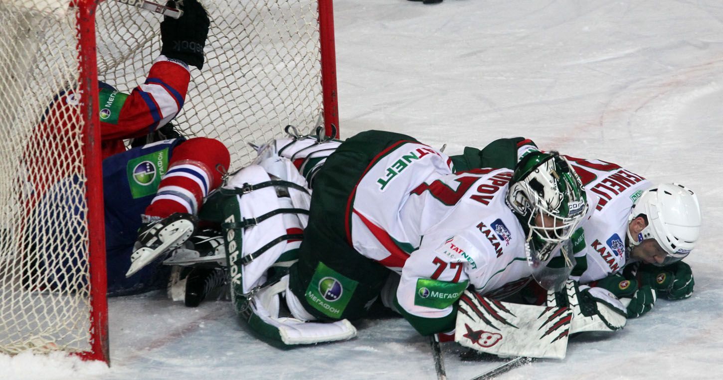 HC LEV Praha - AK Bars Kazaň (štědroodpolední partička hokeje)