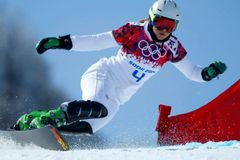 Snowboardistka Ledecká vyhrála závod SP v obřím slalomu