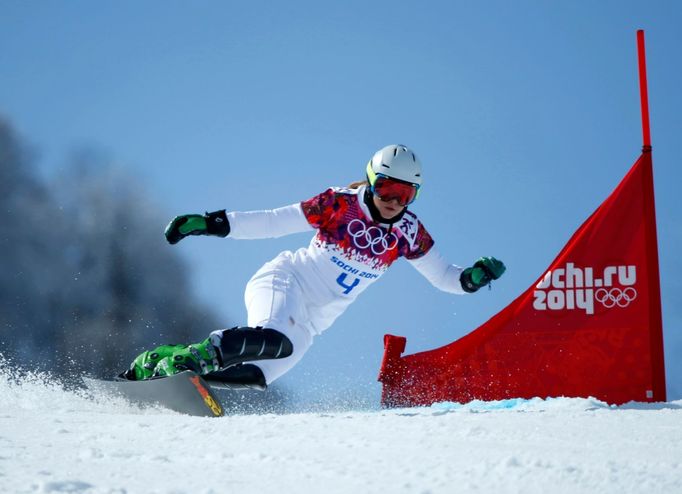 Soči 2014, SNB, paralelní obří slalom: Ester Ledecká