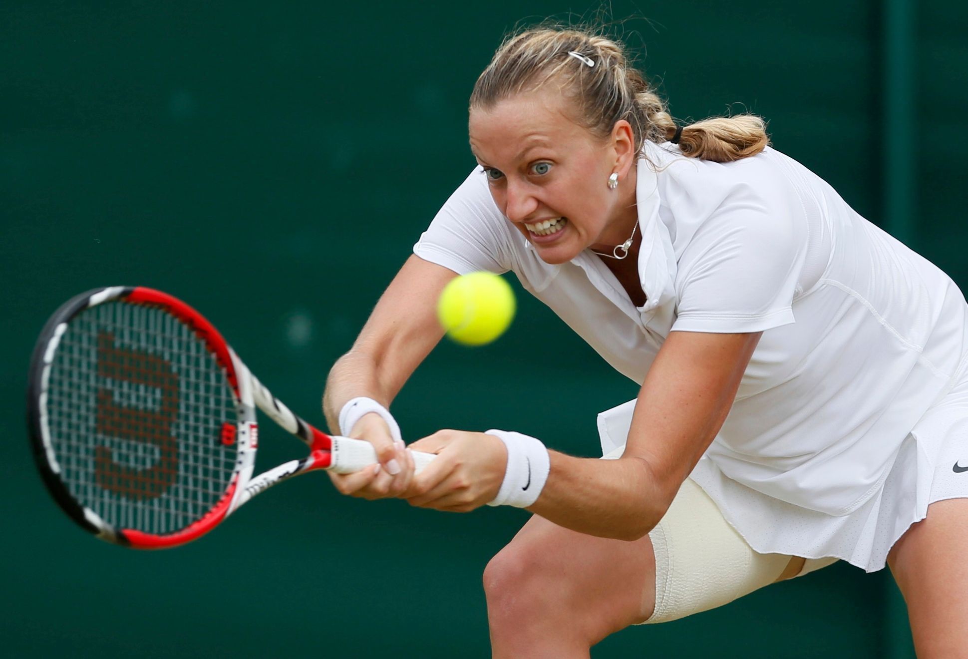 Petra Kvitová na Wimbledonu 2014