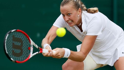 Petra Kvitová na Wimbledonu 2014