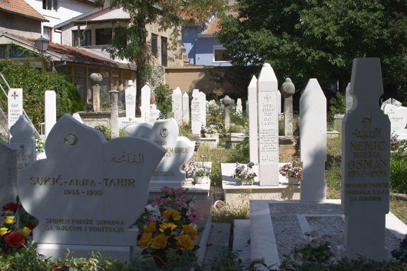Hřbitov v Mostaru