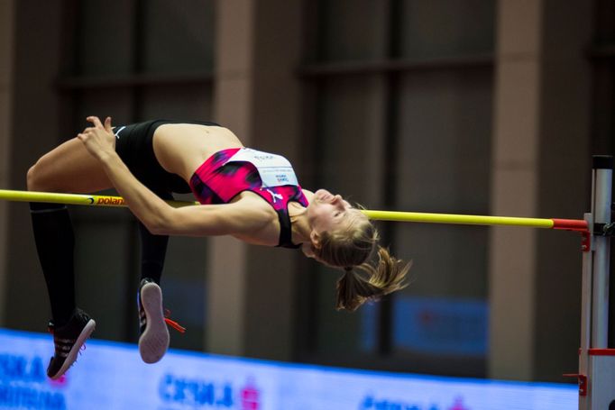 Czech Indoor Gala 2017: výška - Michaela Hrubá