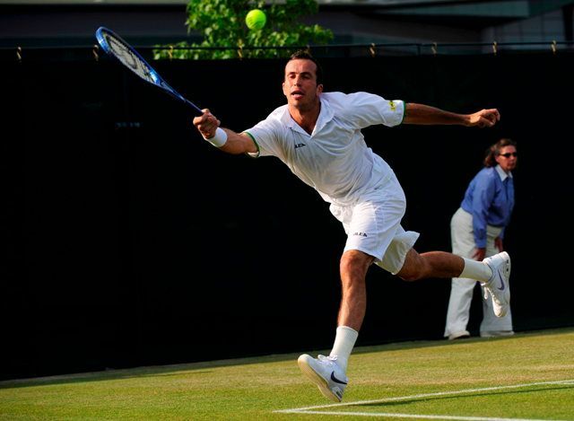 Radek Štěpánek na Wimbledonu