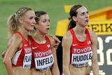 Předčasná oslava stála bronz Američanku Molly Huddleovou v závodě na 10 kilometrů na mistrovství světa v atletice z loňského roku. Při závodě v Pekingu se po vzoru Usaina Bolta začala Huddleová radovat už v posledních metrech, ale to se jí stalo osudným, protože další Američanka Emily Infeldová nezaváhala a v poslední chvíli ještě stačila nacpat svou hlavu před nešťastnici Huddleovou.