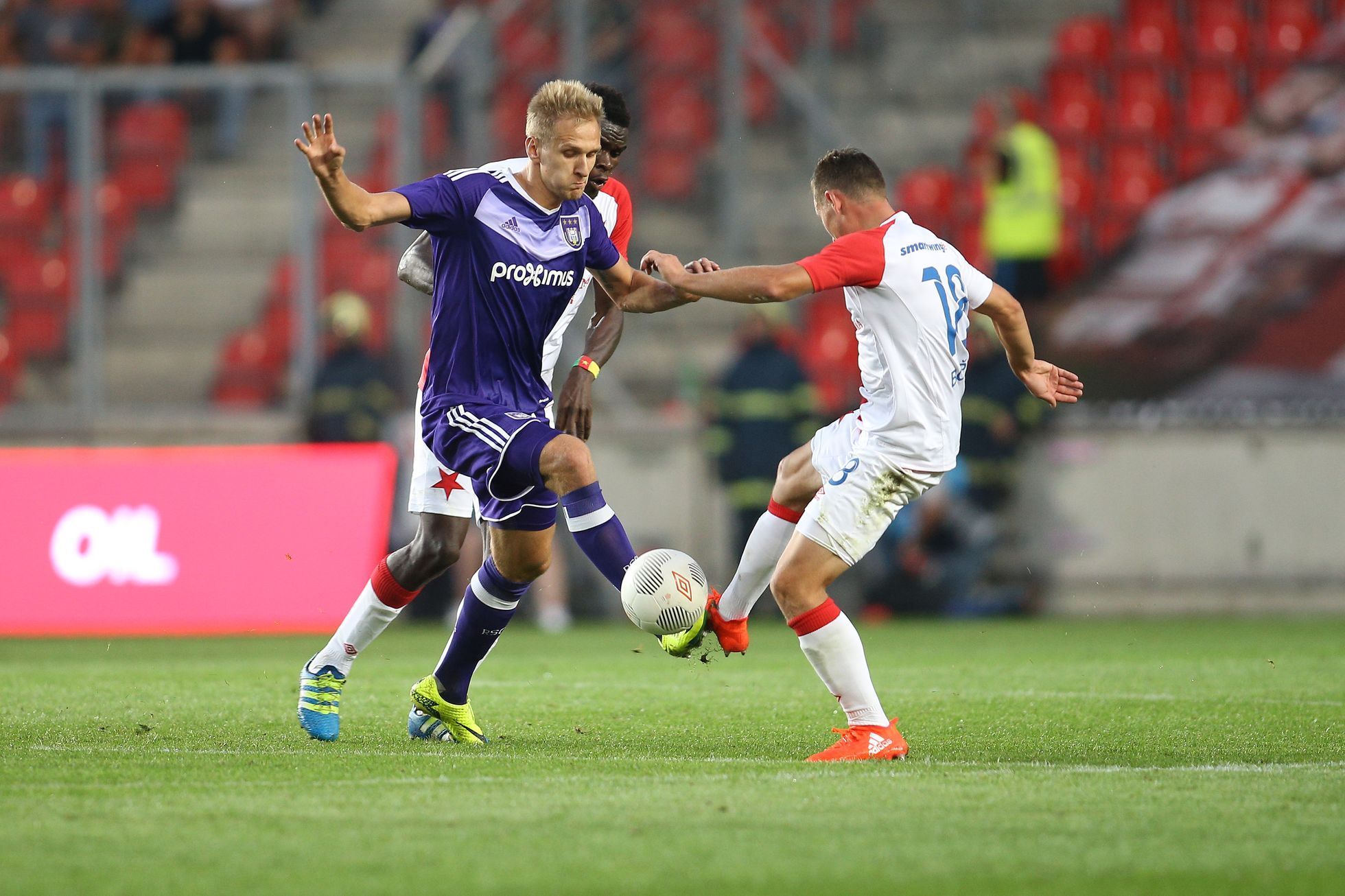 EL, Slavia-Anderlecht: Jan Bořil