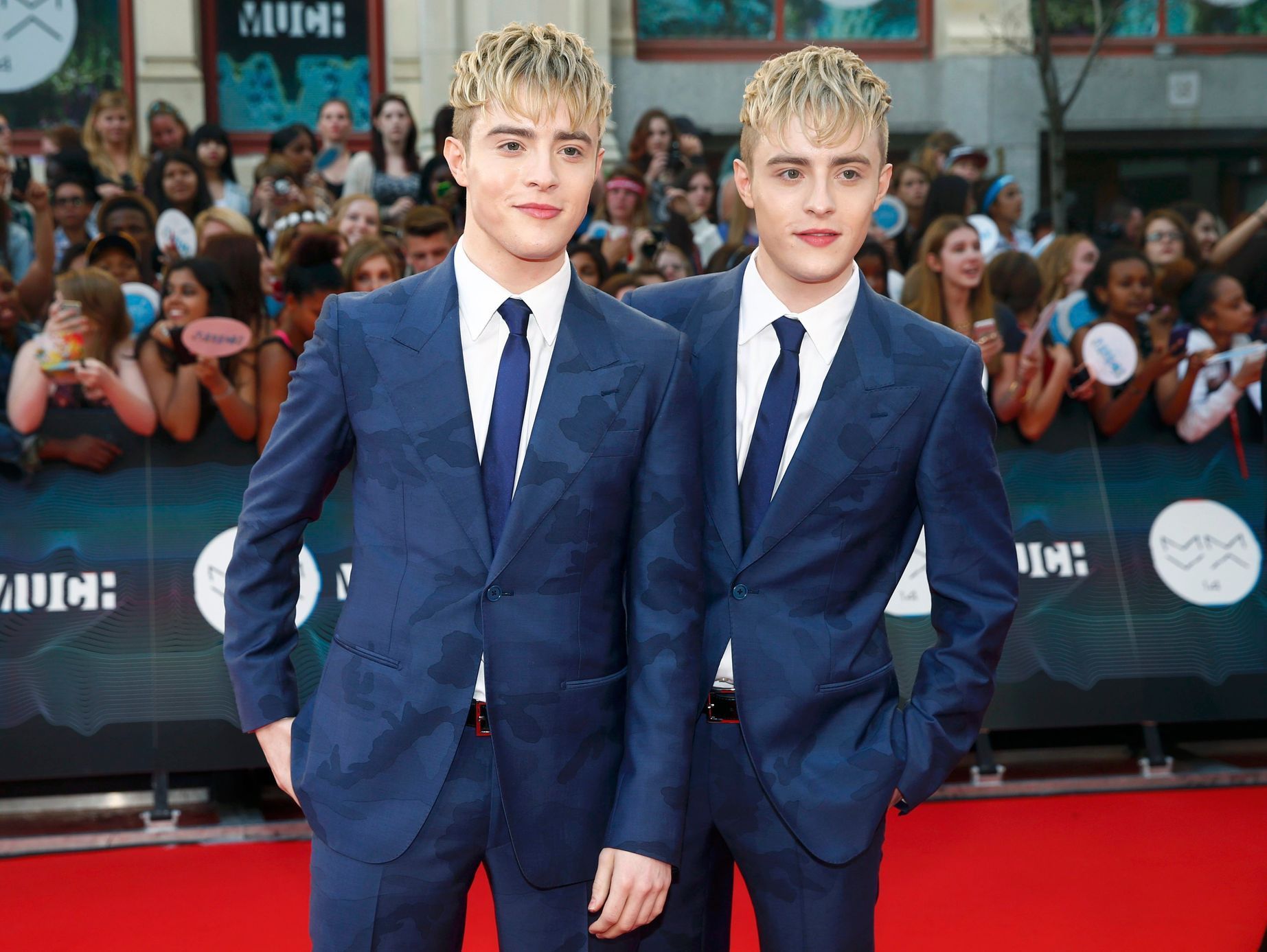 John a Edward Grimes (duo Jedward) - MuchMusic Video Awards v Torontu