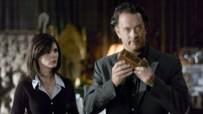 Tom Hanks s Audrey Tautou v Šifře mistra Leonarda