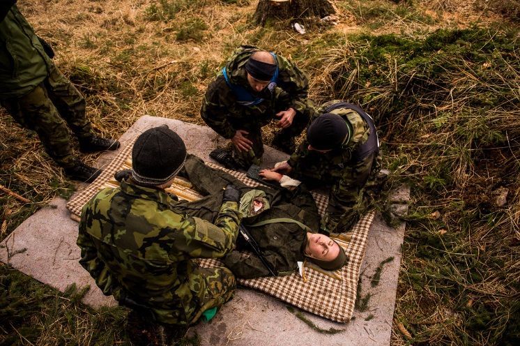 Extrémní armádní závod Winter Survival 2018