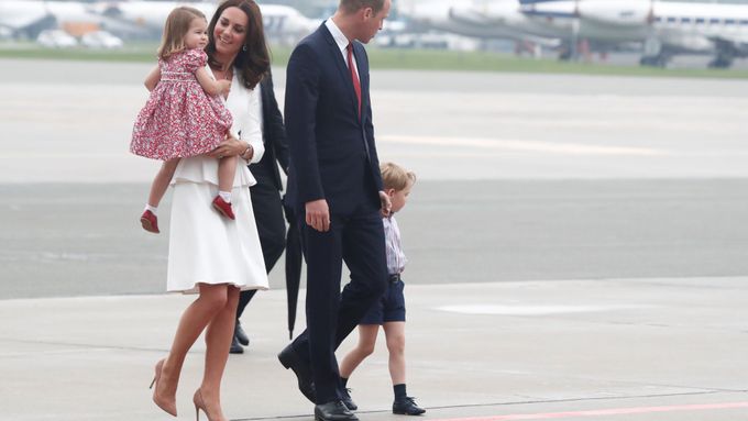 Kate a William s princem Georgem a princeznou Charlotte.