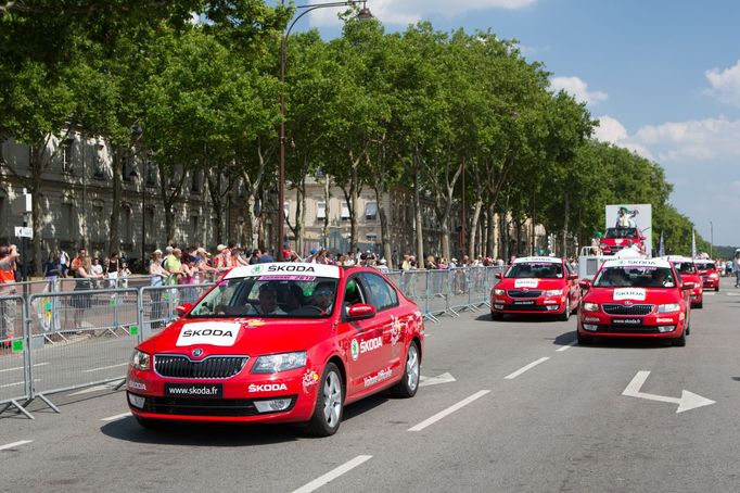 Škodovka ředitele Tour de France ředitele Christiana Prudhomma