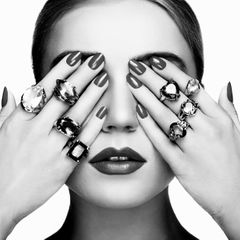 šperky, prsteny, krása, ruce