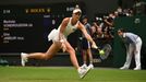 Markéta Vondroušová ve finále Wimbledonu 2023