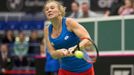 Halepová vs. Siniaková, Fed Cup, Česko - Rumunsko