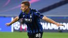 Mario Pašalič slaví gól ve čtvrtfinále LM Atalanta - Paris St. Germain