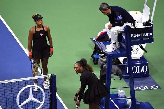 Finále US Open 2018 - Naomi Ósakaová vs. Serena Williamsová