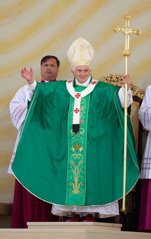 Papež Benedikt XVI v Brně