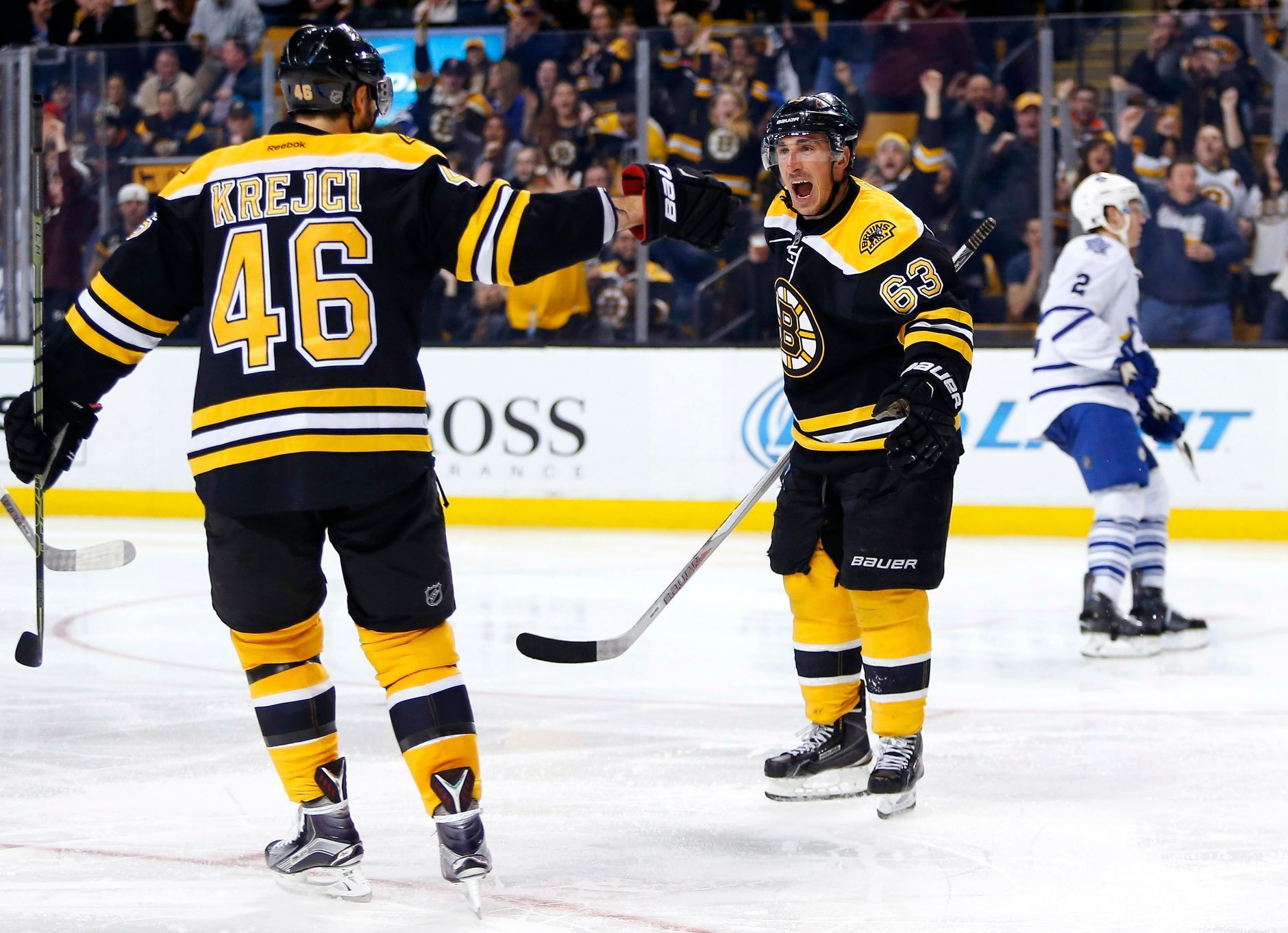 NHL: Boston Bruins vs. Torontno Maple Leafs (Krejčí)