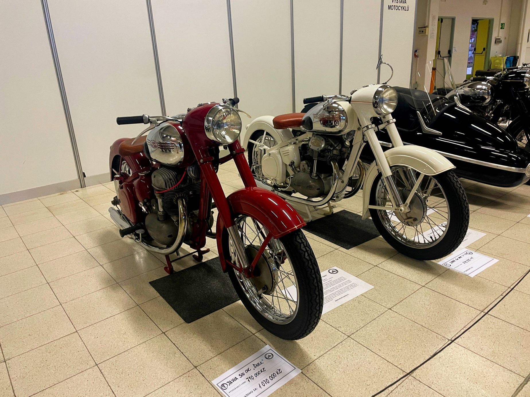 Aukce auto-moto veteránů Retro Garáž Lysá nad Labem listopad 2023