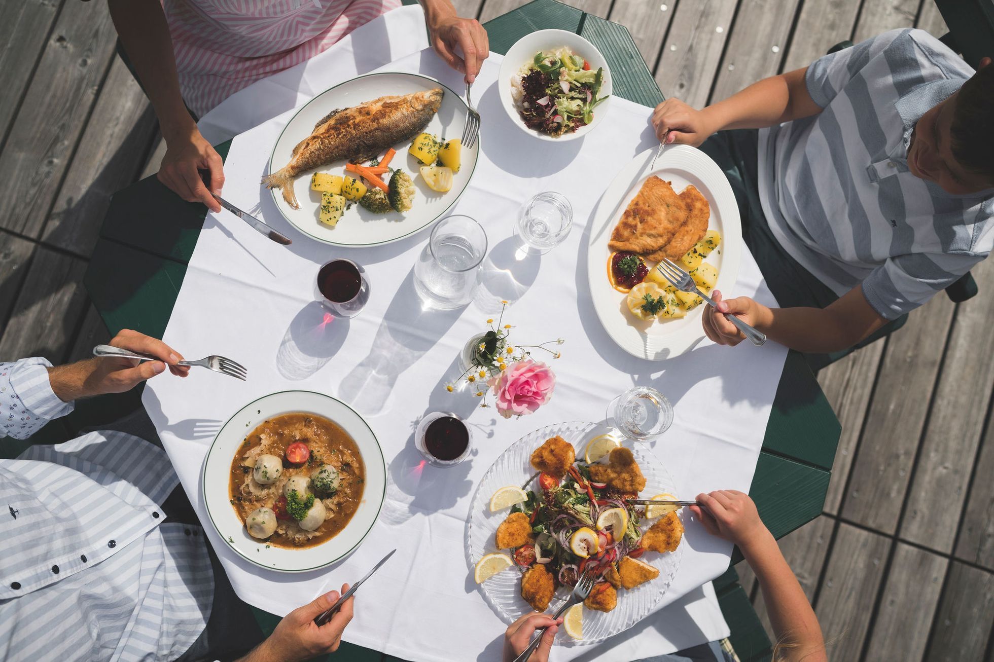 cestování Horní Rakousko jídlo gastro Attersee
