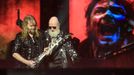 Snímek z koncertu kapely Judas Priest na festivalu Masters of Rock.