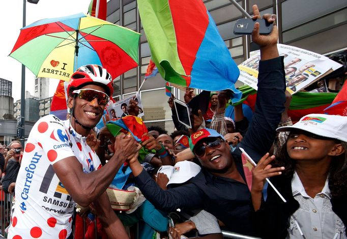 Tour de France 2015: Daniel Teklehaimanot (8. etapa)