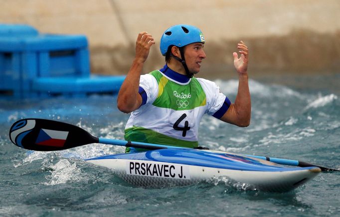 OH 2016, vodní slalom K1: Jiří Prskavec