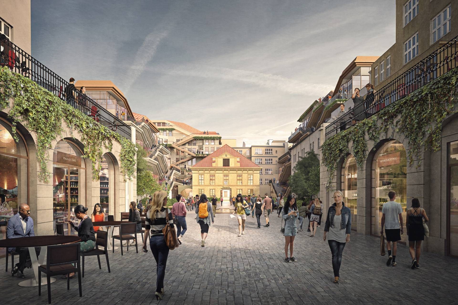 centrum, stavba, přestavba, Václavské náměstí, Praha