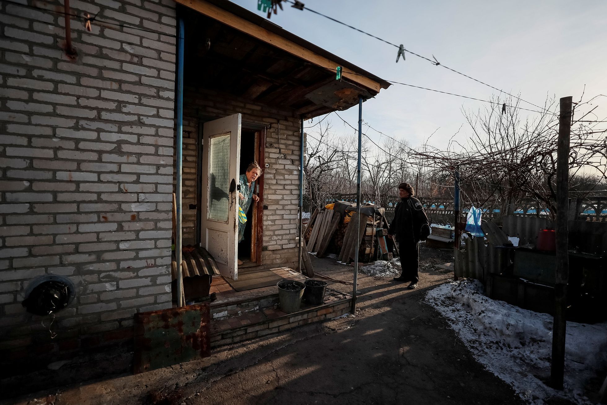 Fotogalerie / Jak se žije na Ukrajině na dohled fronty / Reuters