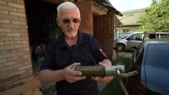 Důchodce v Buči sám zaútočil na Rusy. Granátometem odpálil náklaďák