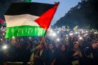 Největší německý protest za Palestinu. V Berlíně vyšlo do ulic přes 60 tisíc lidí