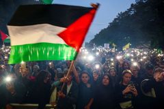 Největší německý protest za Palestinu. V Berlíně vyšlo do ulic přes 60 tisíc lidí