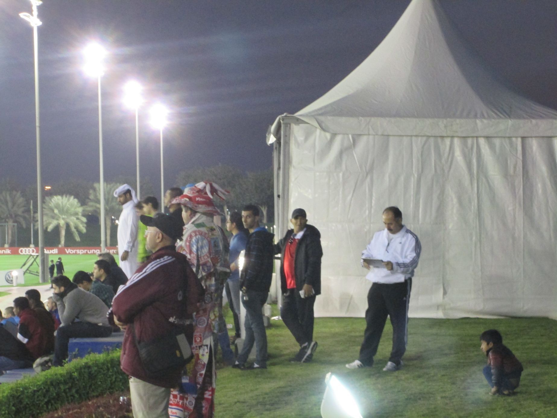 Fotbalisté Bayernu Mnichov příprava v Kataru