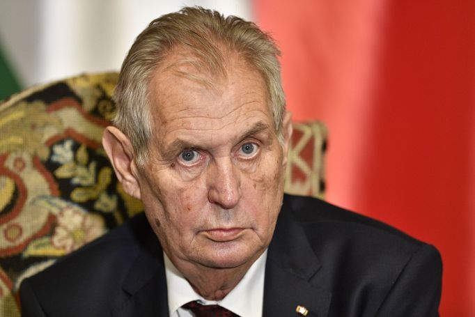 Prezident ČR Miloš Zeman na snímku ze 7. září 2018.