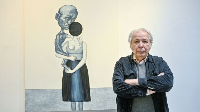 Viktor Pivovarov (na aktuálním snímku z DSC Gallery) zažívá obnovenou vlnu zájmu o své dílo.