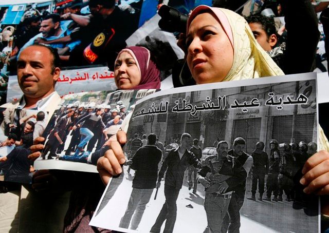 Protesty egyptských novinářů
