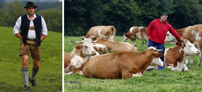 Bavorský farmář Leonhard Obermüller je členem CSU od svých osmnácti let. Teď je zemědělci z Warngau 36 let a důvody, proč v nadcházejících volbách podpoří znovu svou stranu, se nezměnily: Důraz klade na ochranu majetku, tradic a kesťanských hodnot. "Způsob, jakým funguje Bavorsko, by měl sloužit jako model pro ostatní spolkové země," myslí si Obermüller. "Lidem se tu daří dobře a svůj díl na tom má i rozumná politika vládní CSU. Ukazujeme, že politici nás nemusí zadlužovat do budoucnosti."