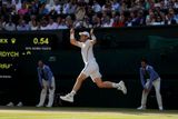 V semifinále turnaje velké čtyřky prohrál popáté v kariéře a již potřetí ho v něm zastavil Murray, aktuálně druhý hráč světa. Tentokrát za necelé dvě hodiny.