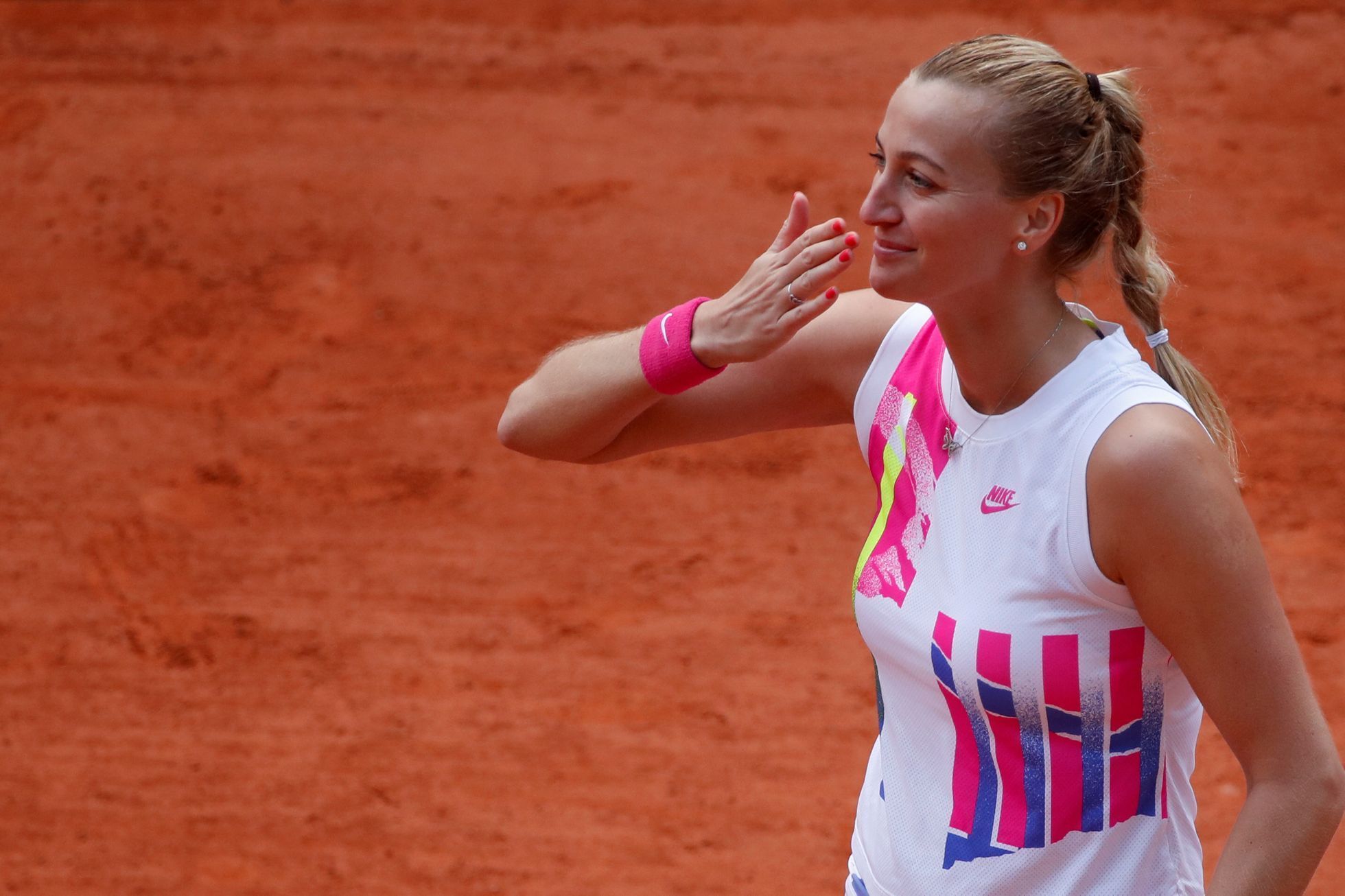 French Open 2020 Petra Kvitová čtvrtfinále