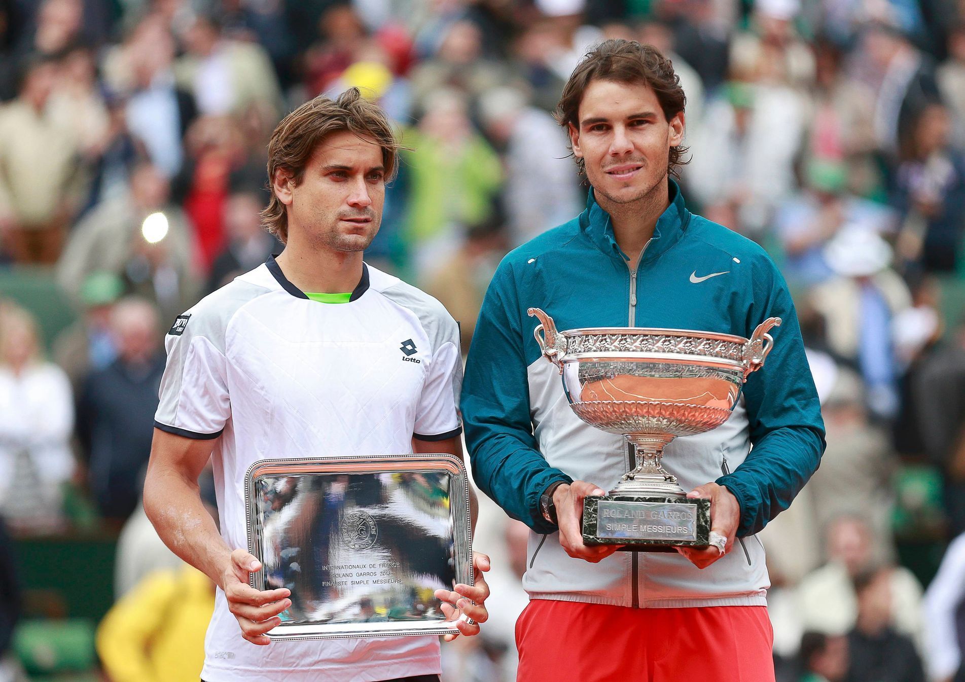 Tenis, French Open, finále: David Ferrer a Rafael Nadal