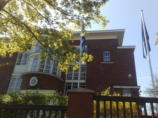 Řecká ambasáda po útoku