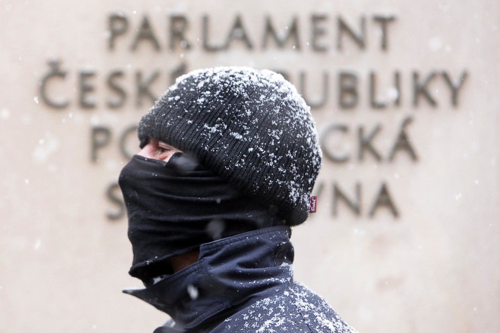 Protest hasičů a policistů