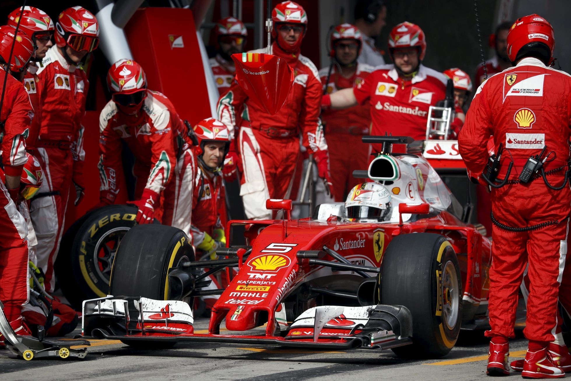 F1, VC Číny 2016: Sebastian Vettel, Ferrari